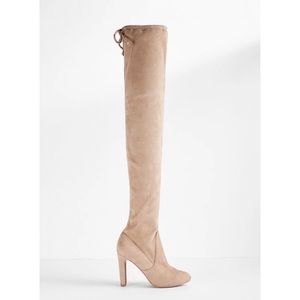 EXPRESS Over The Knee Stretch Boots
